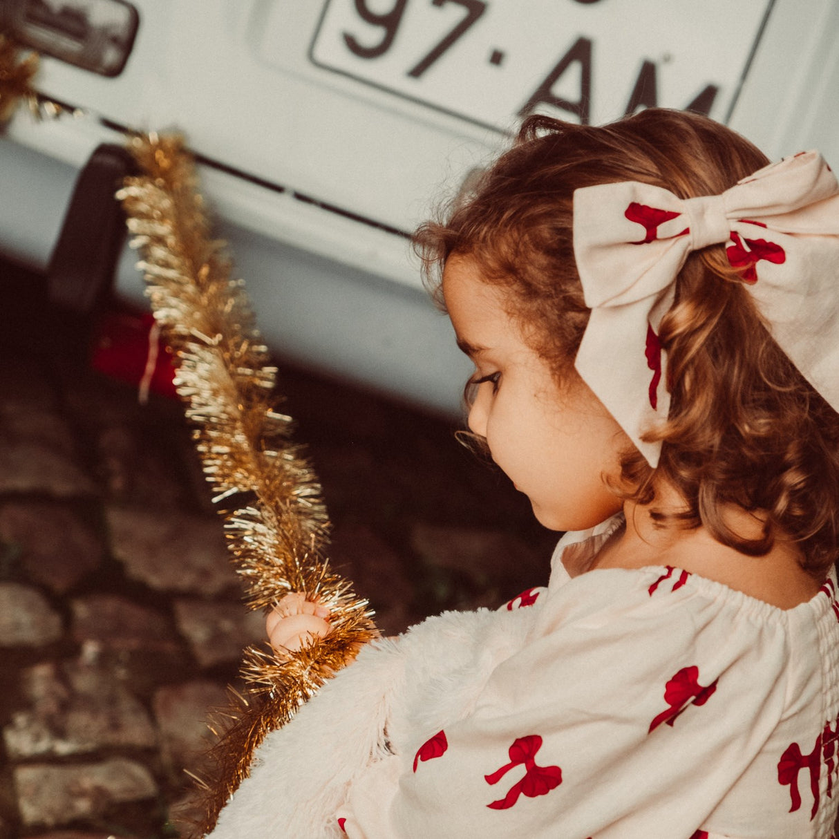 That's Mine Rouge Boucle Tori Hair Bue Clips - 2 Pakke