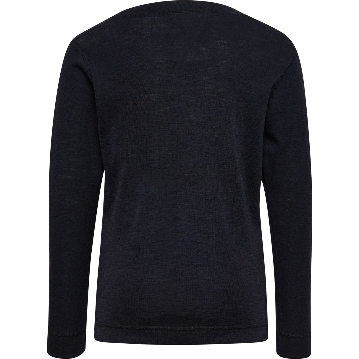 Hummel Black Jr Ull Rib T-Shirt L/S