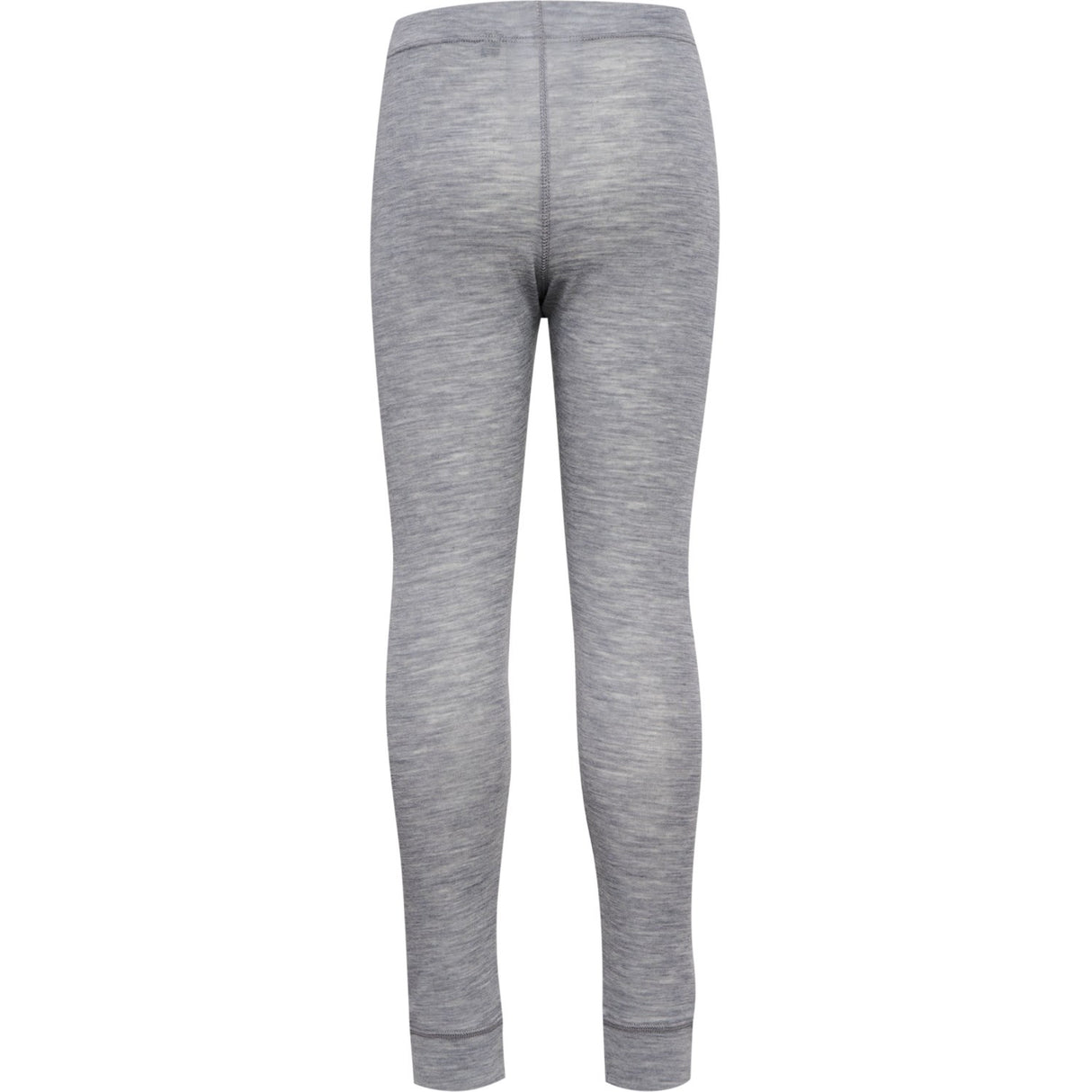 Hummel Grey Melange Jr Ull Rib Leggings