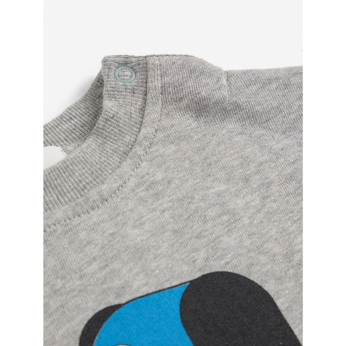 Bobo Choses Light Heather Grey Doggy Mate Collegegenser