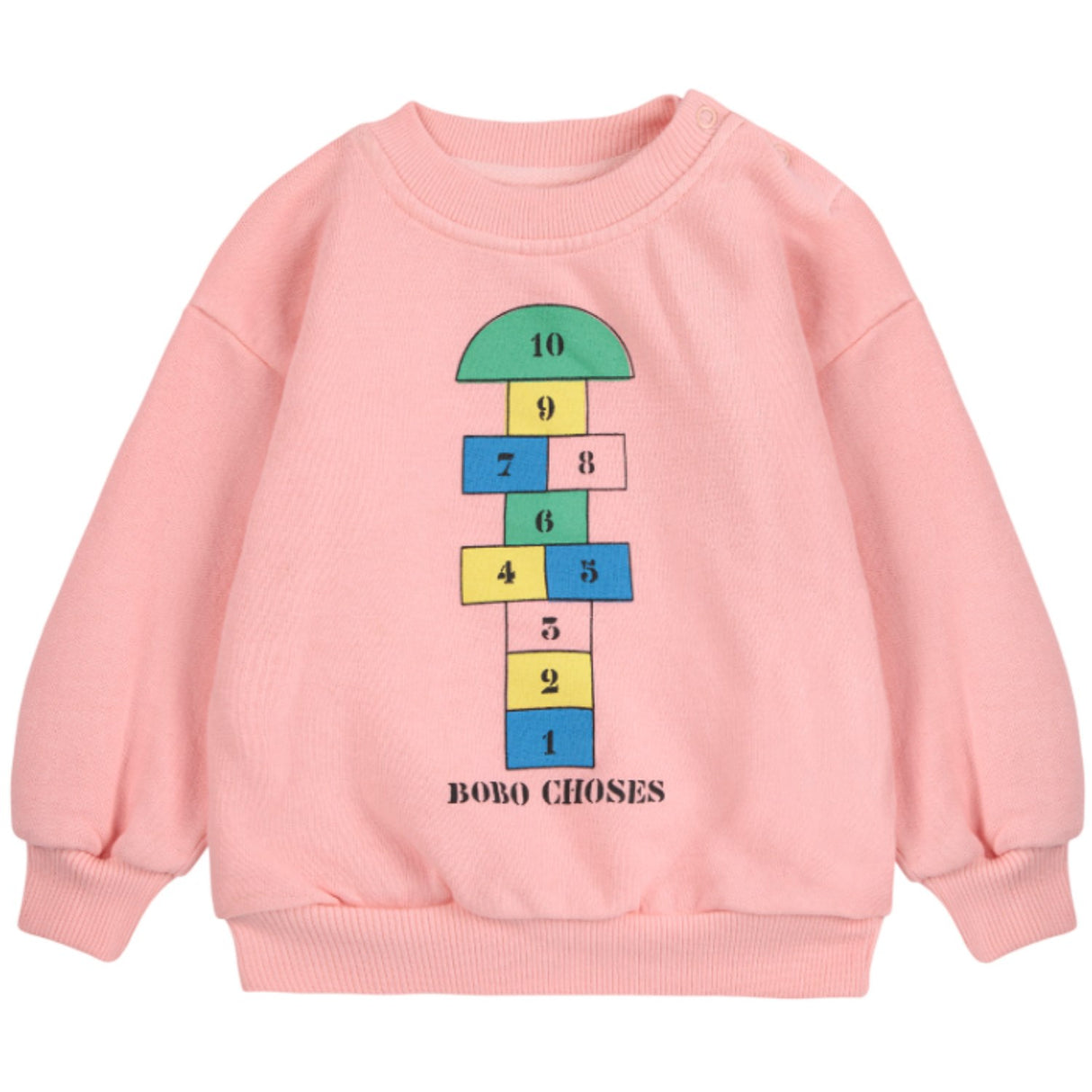 Bobo Choses Pink Hopscotch Collegegenser