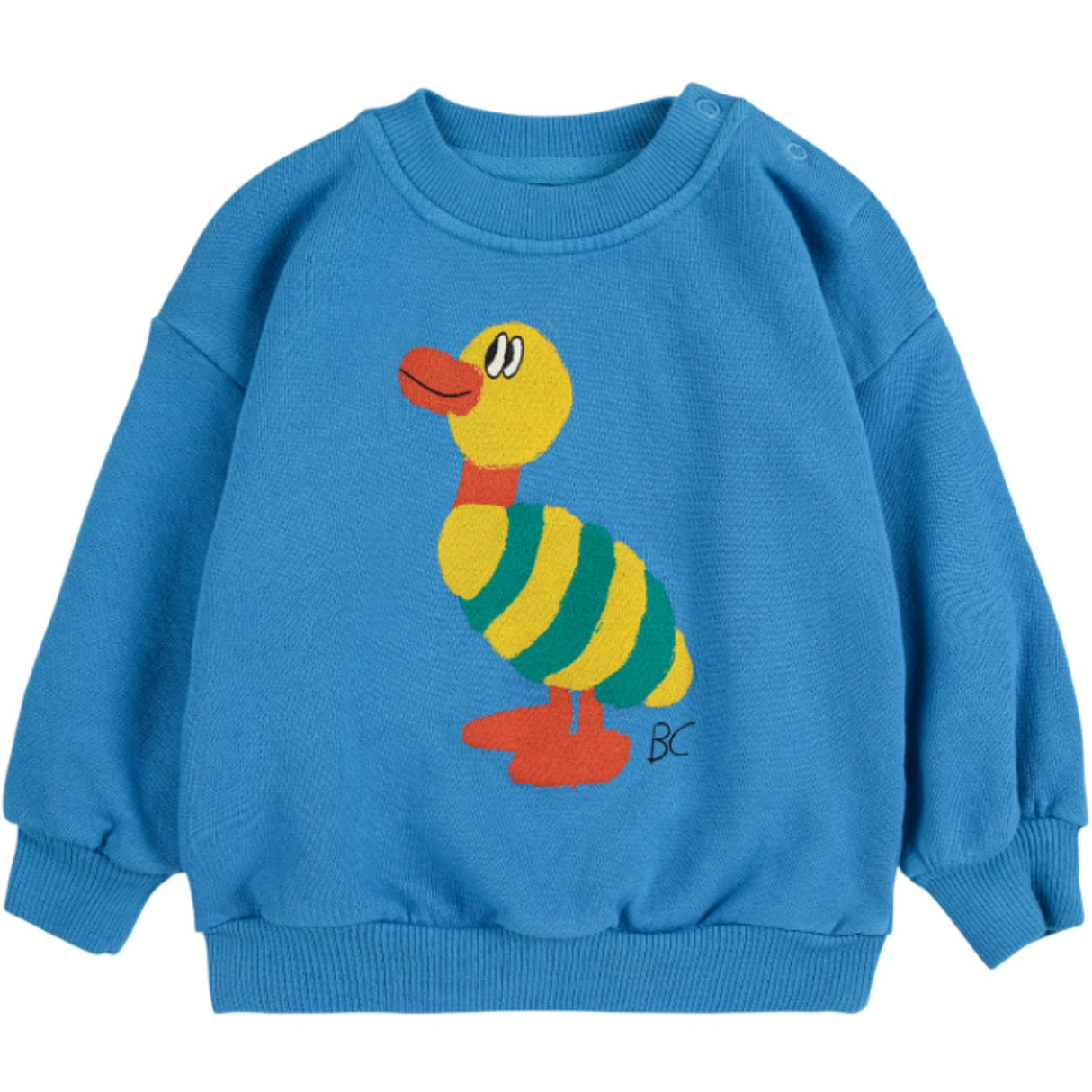 Bobo Choses Blue Striped Duck Collegegenser