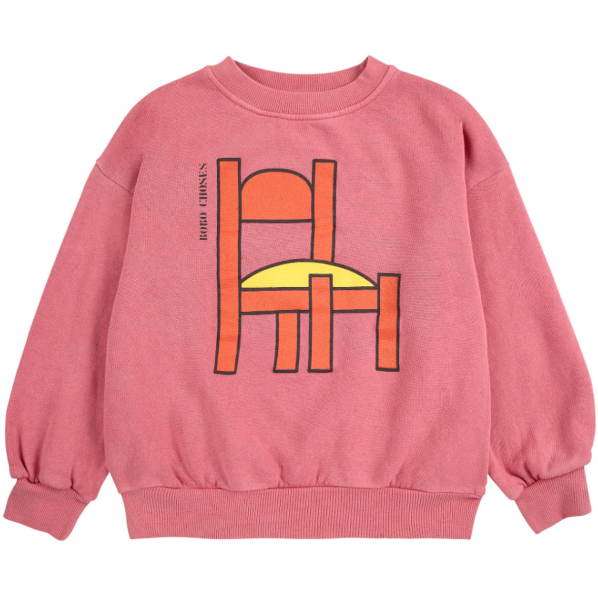 Bobo Choses Pink Stol Collegegenser