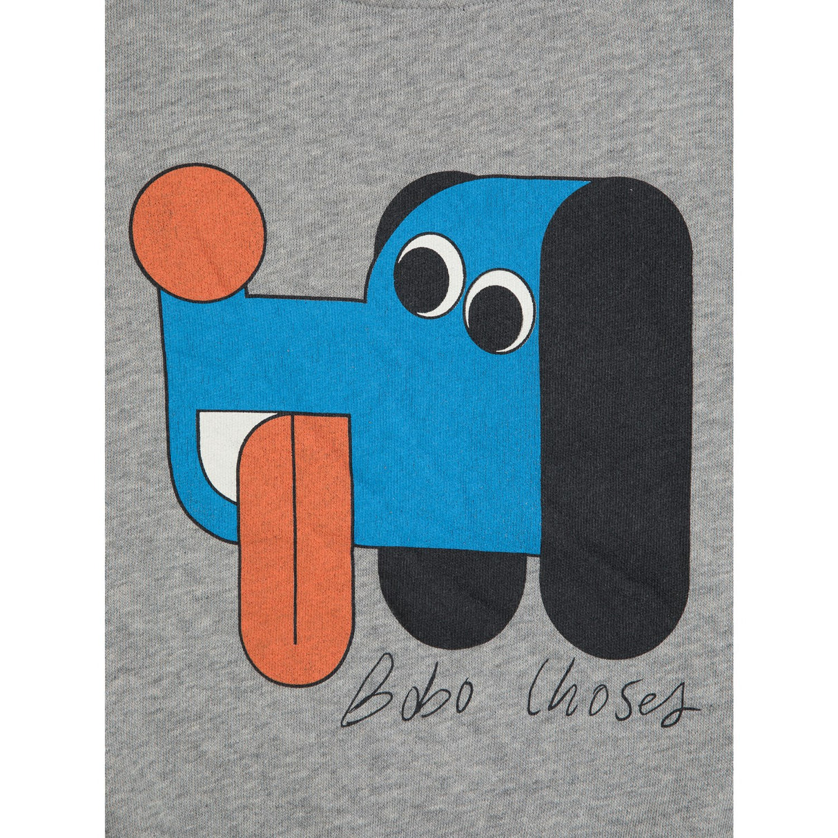 Bobo Choses Heather Grey Doggy Mate Collegegenser