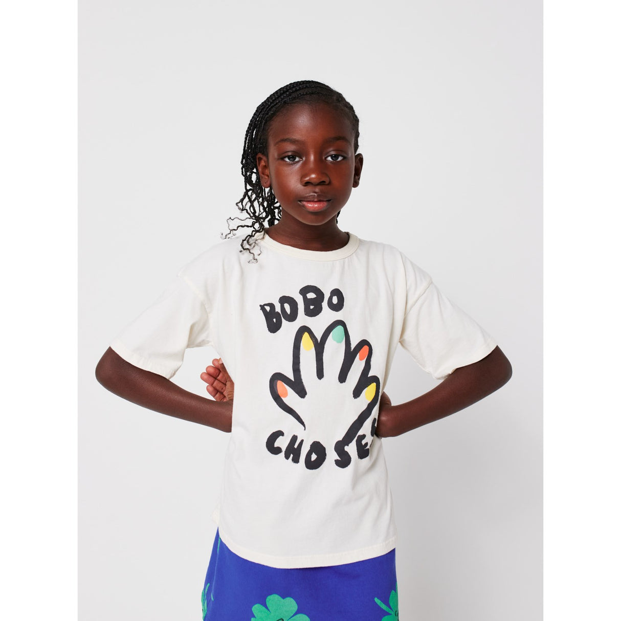 Bobo Choses Offwhite High Five T-Shirt