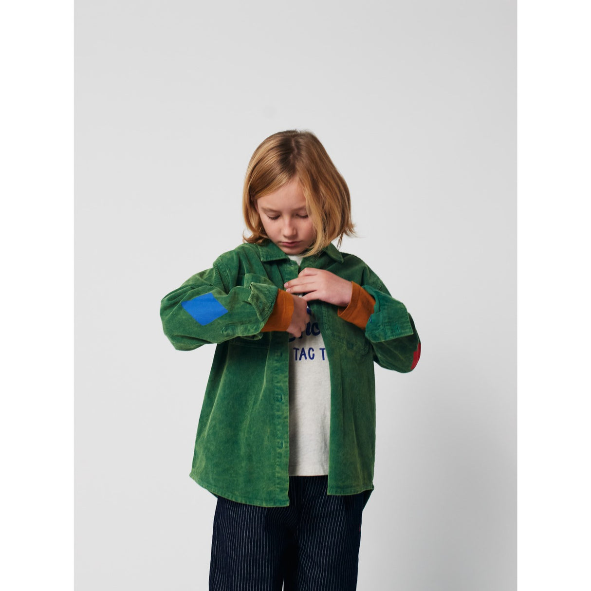 Bobo Choses Brown Go Bobo Ranglan Ermer T-Shirt