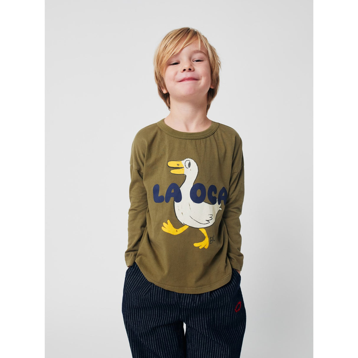 Bobo Choses Khaki La Oca T-Shirt