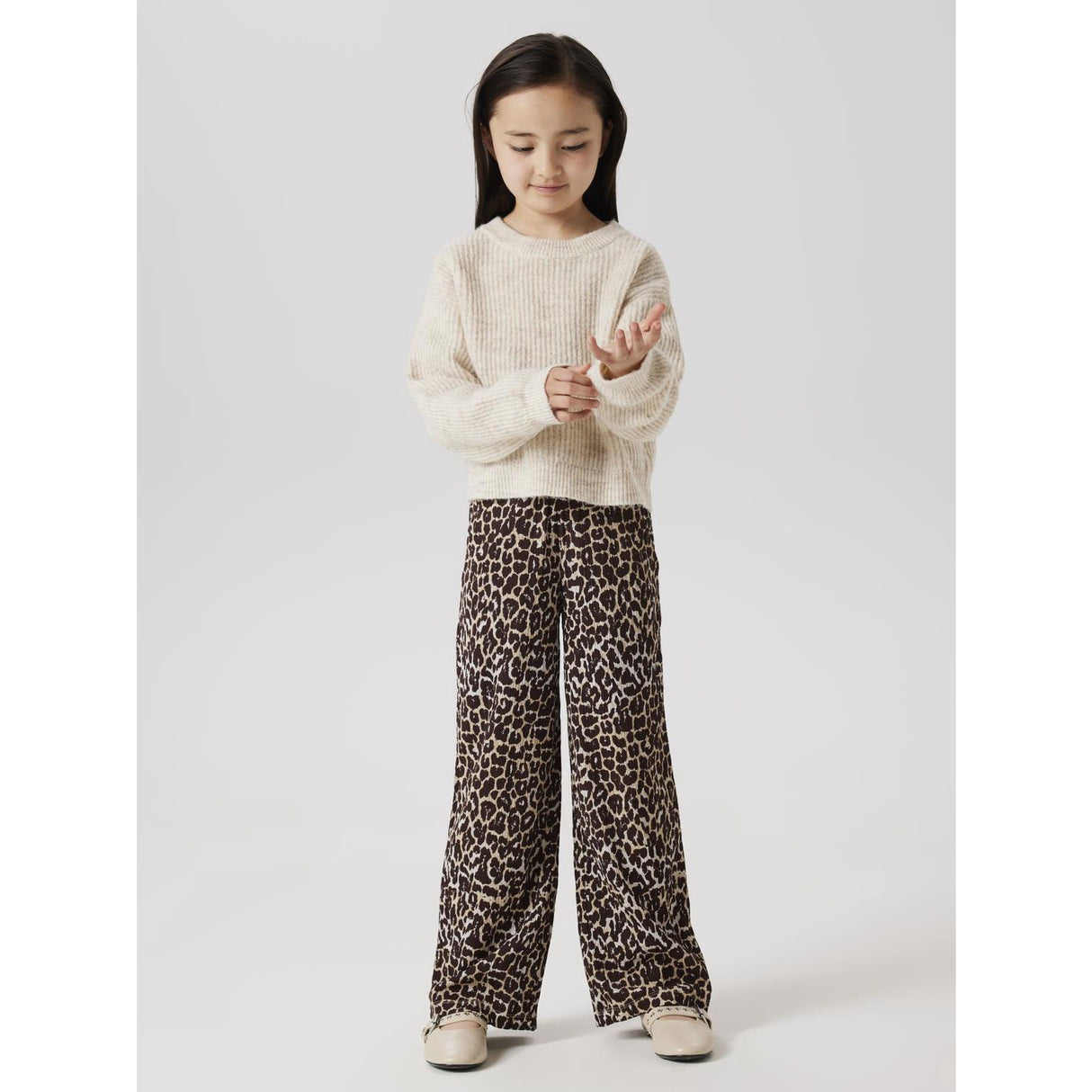 Name It Pure Cashmere Nkfholly Ls Boxy Kort Strikk Noos