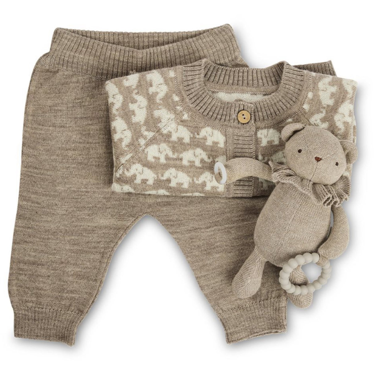 Smallstuff Nature Bukser Flat Strikk Merino Ull