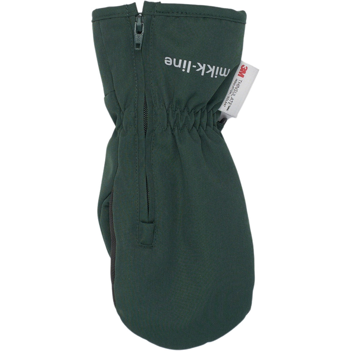 Mikk-Line Darkest Sprouse Polyester Tussor Votter Med Glidelås