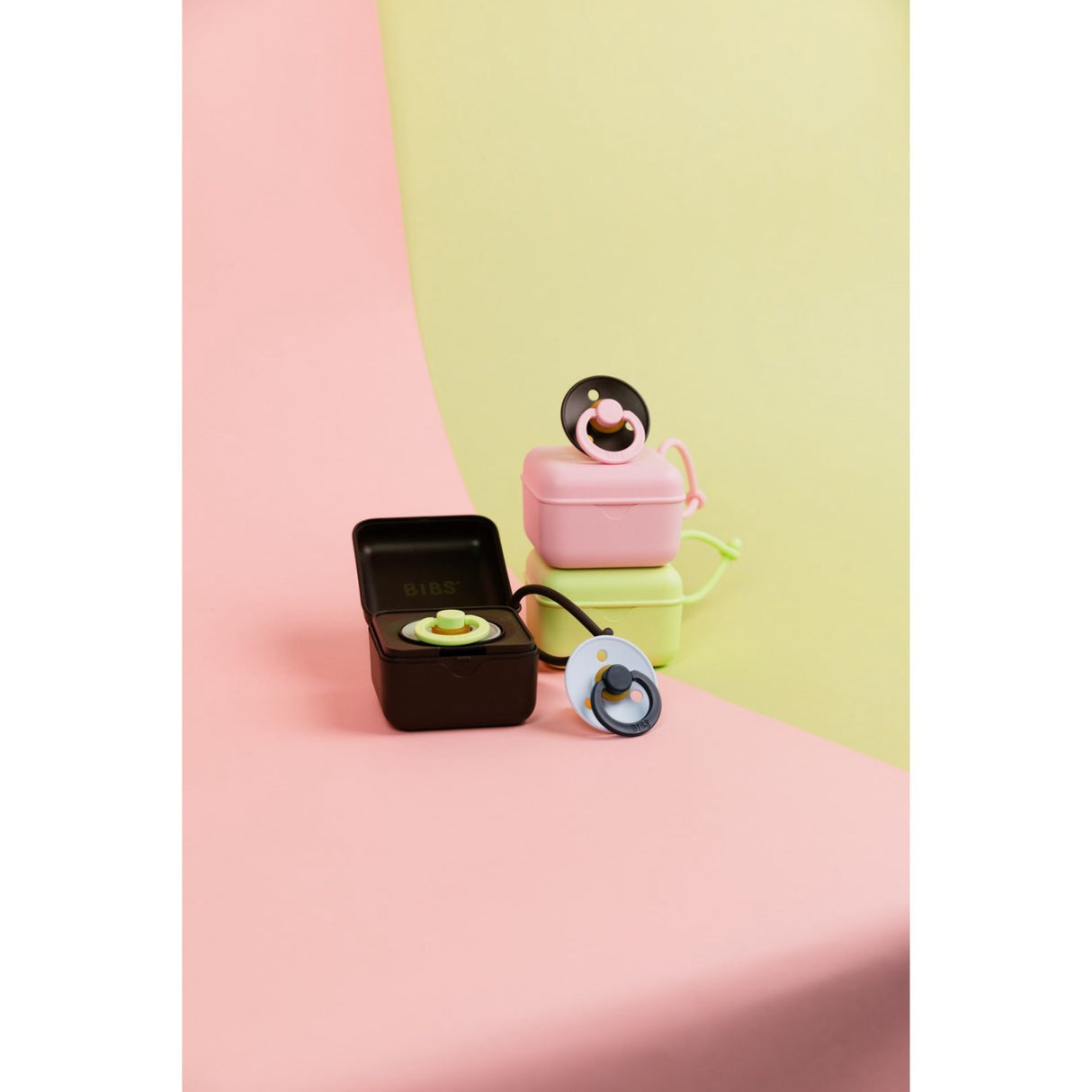 Bibs Baby Pink Smokk Box