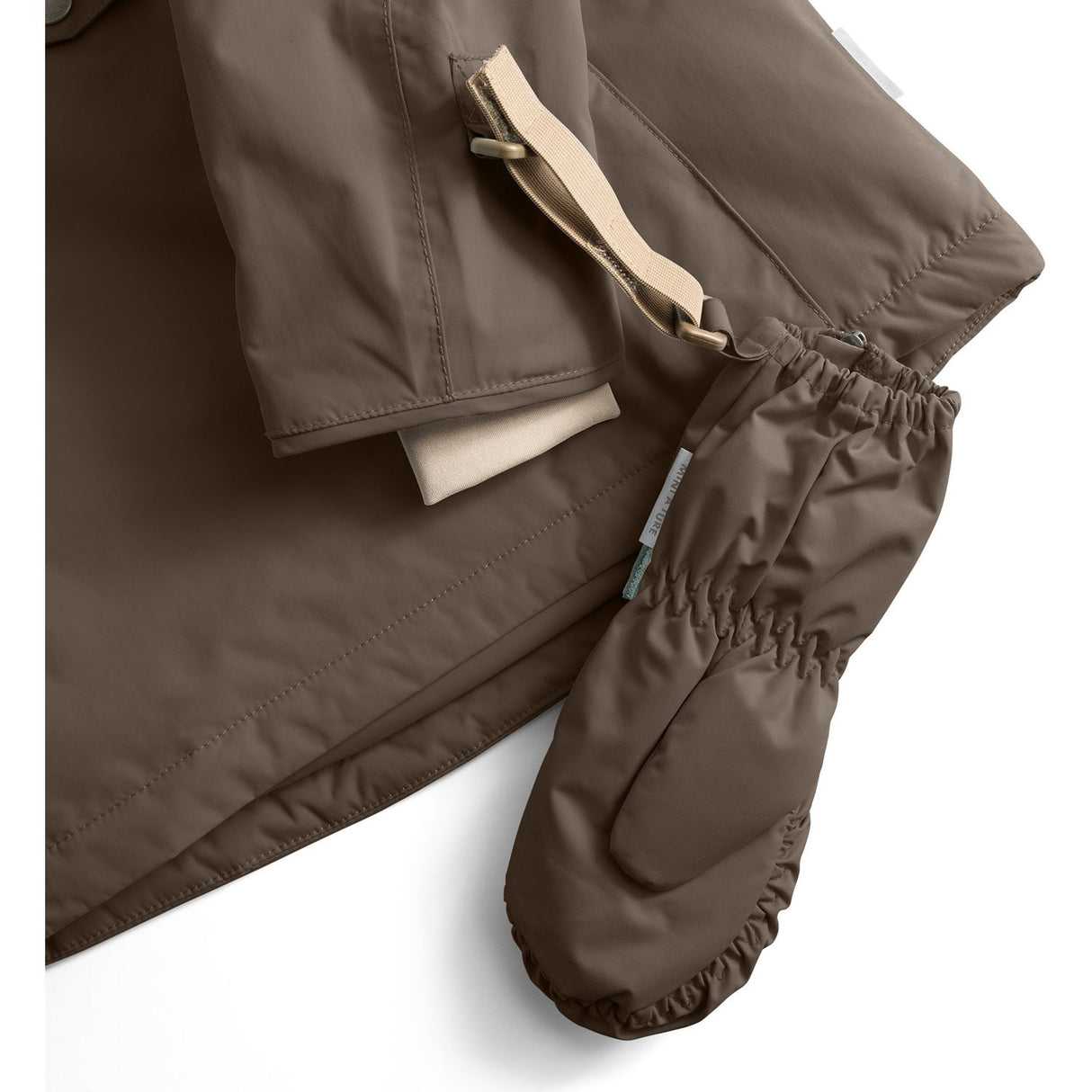 Mini A ture Tarmac Green Matcesar Fleece Lined Votter