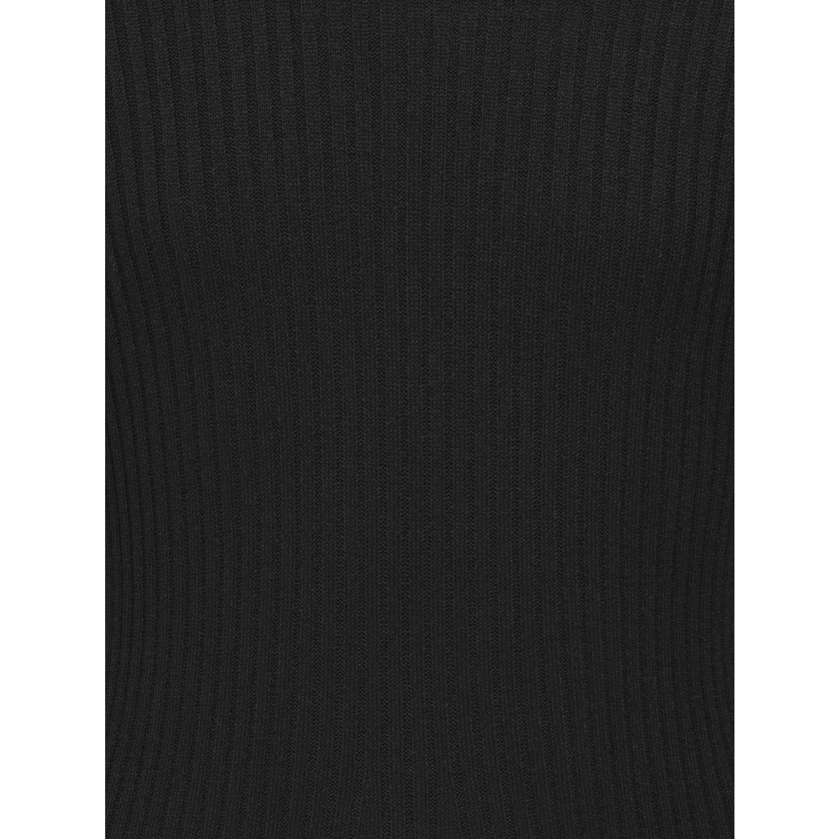 kids ONLY Black Kogbianka Life Ls Rib Kjole Knt