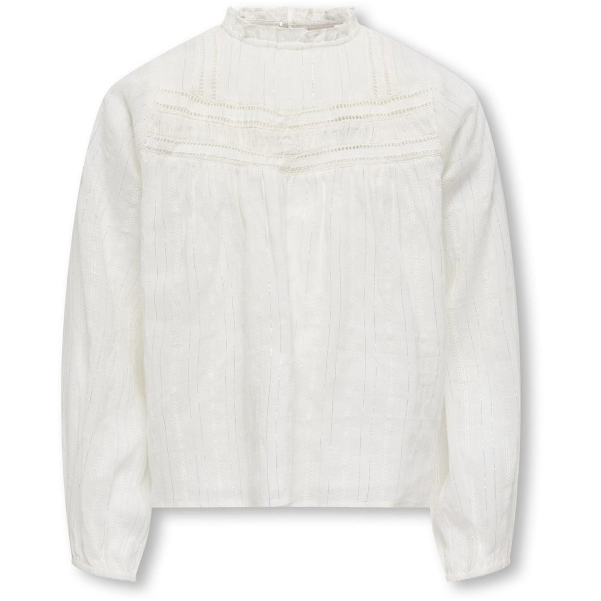 kids ONLY Cloud Dancer Lurex Kogrhea L/S Glitter Topp Wvn