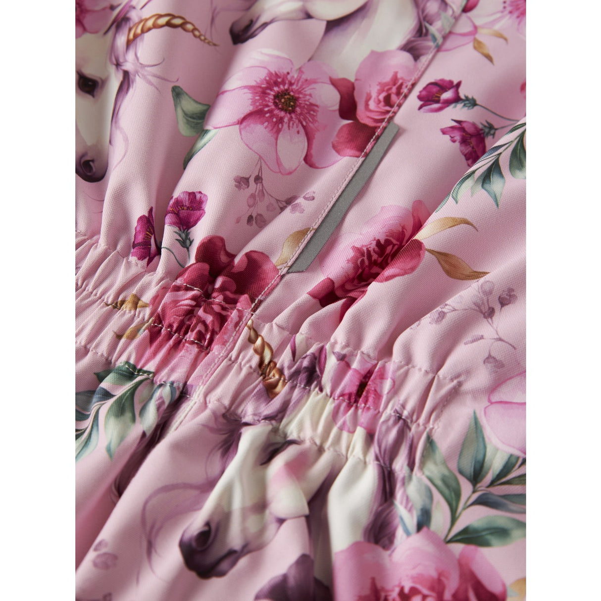Name It Parfait Pink Floral Unicorn Nmfsnow10 Drakt Aop Fo Noos