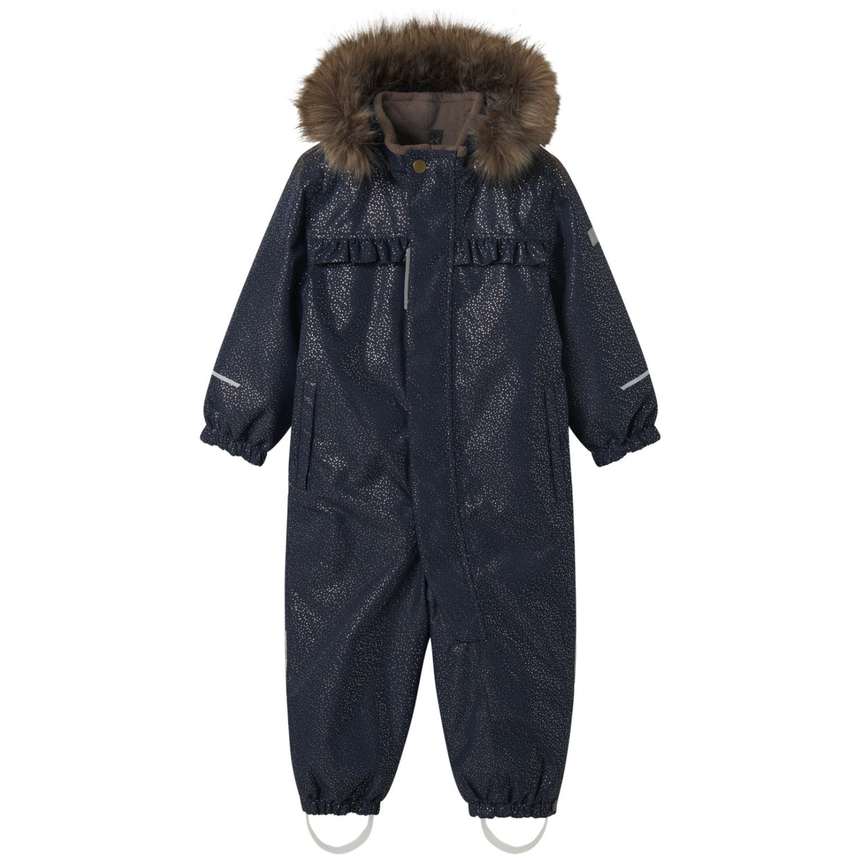 Name It Dark Sapphire Nmfsnow10 Drakt Frill Glitter Fo