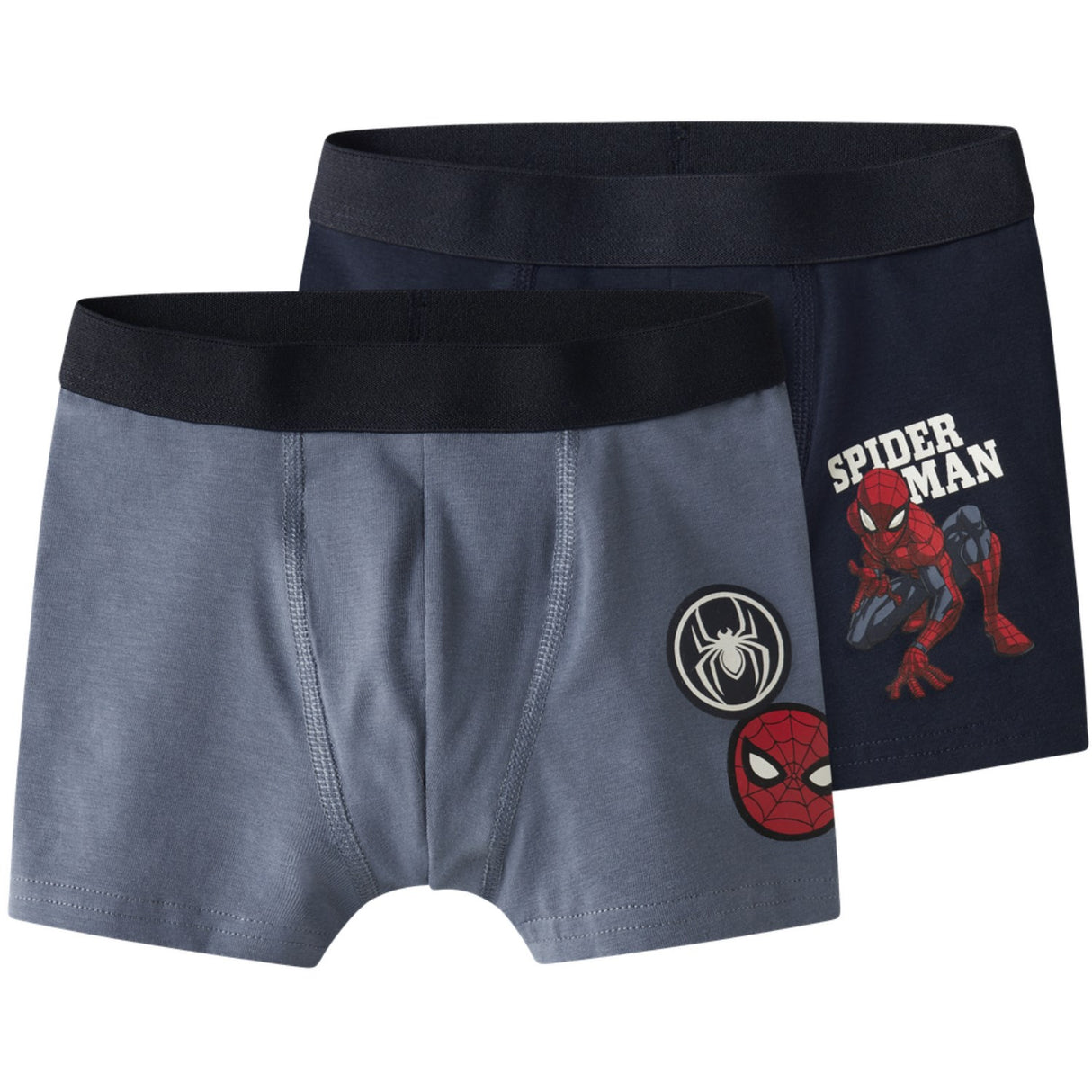 Name It Navy Blazer Nmmovile Spiderman 2-Pakning Boxer Mar