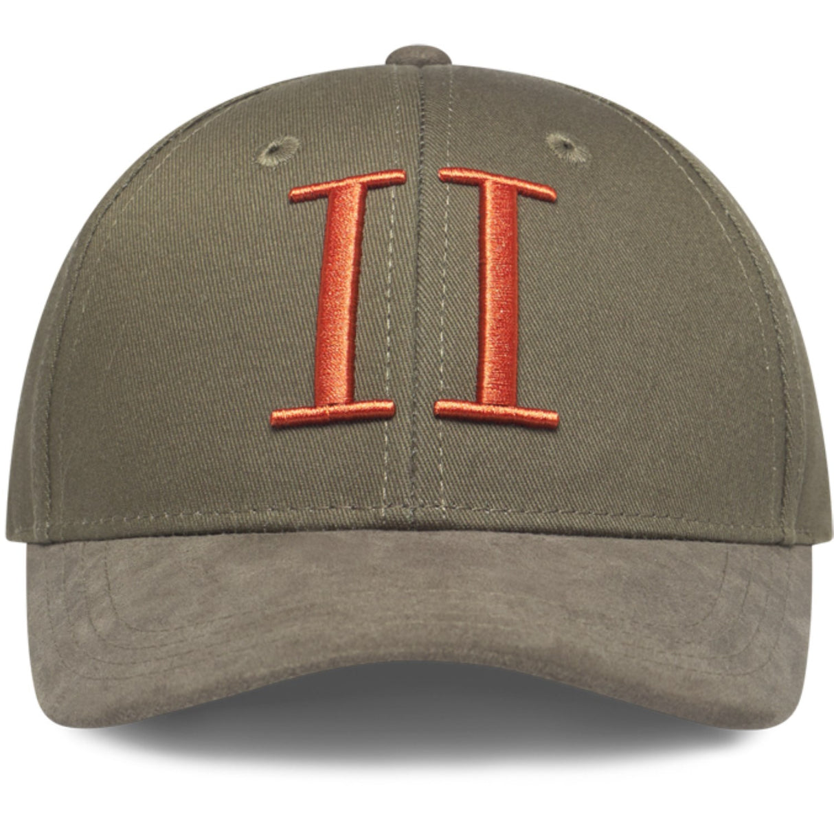 Les Deux Kids Olive Night Baseball Caps Encore Suede KIDS