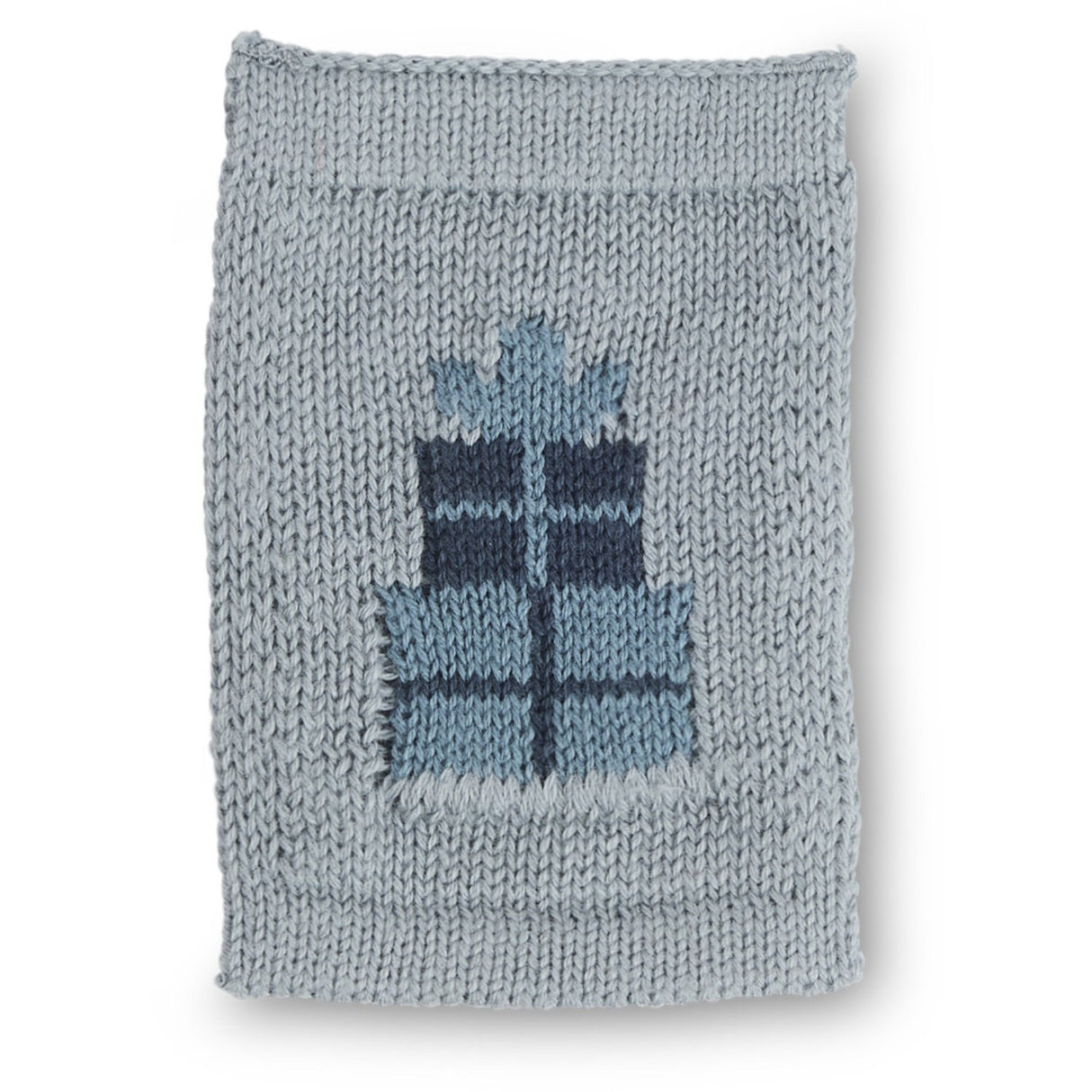 Smallstuff Blue Strikket Flag Birthsday Presents