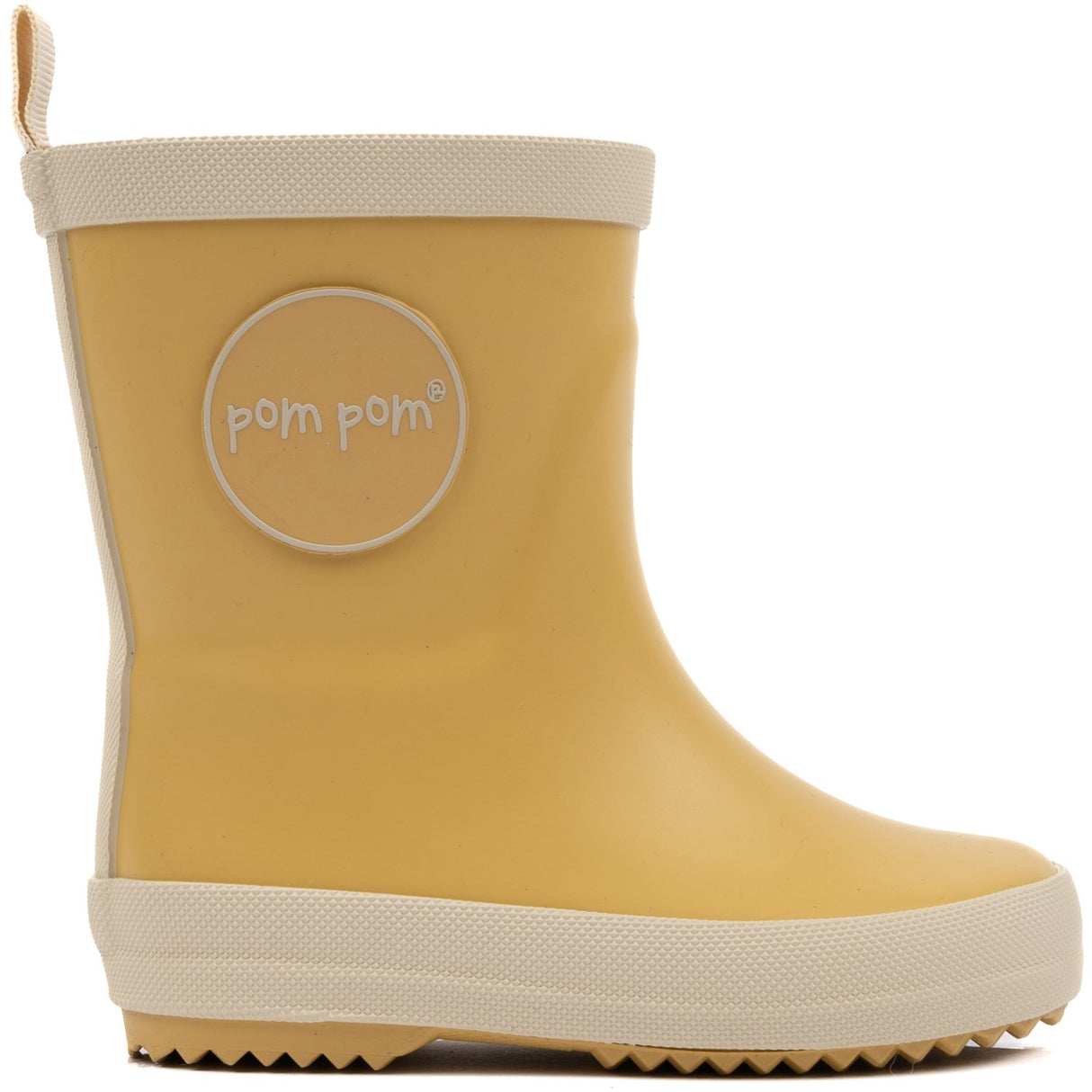 Pom Pom Dusty Yellow GumBoots™ Solid