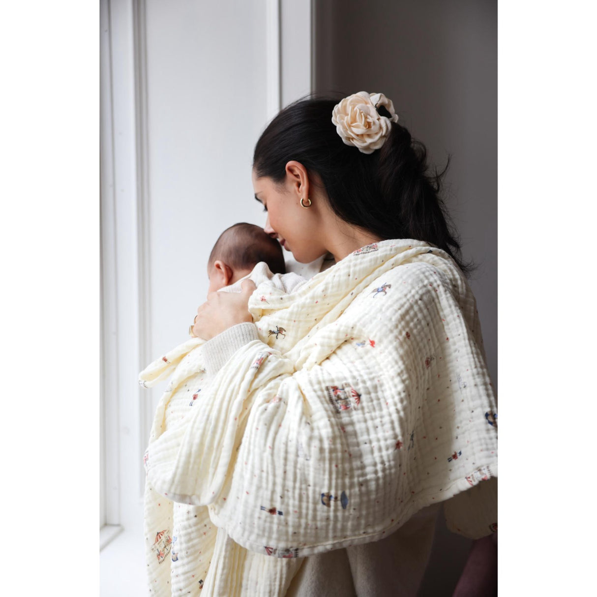 Cam Cam Copenhagen Carousel Muslin Babyteppe