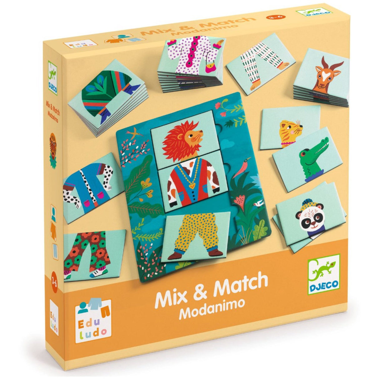 Djeco Mix & Match Modedyr