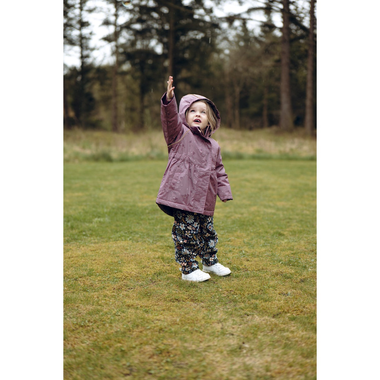 Hust & Claire Pale Mauve Obia Mini Leo/Vintage Bloom/ Ballet Heart