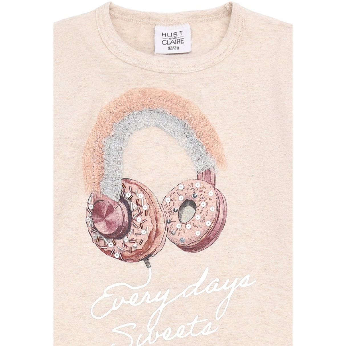 Hust & Claire Wheat Melange Alma Hodetelefoner