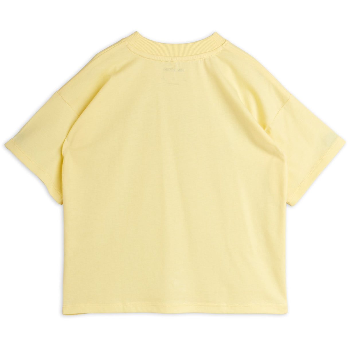 Mini Rodini Yellow Panda & Cat Sp Ss Tee