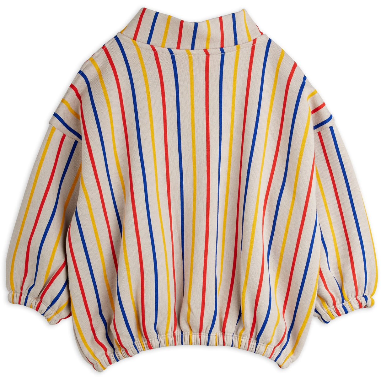 Mini Rodini Multi Clover Emb Half Zip Collegegenser