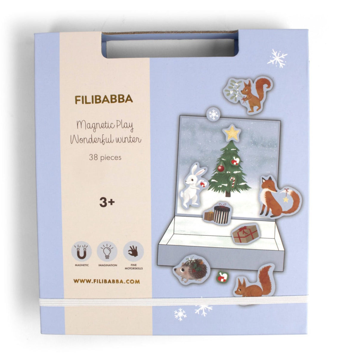 FILIBABBA Forest Friends Magnetic Fun Wonderful Winter