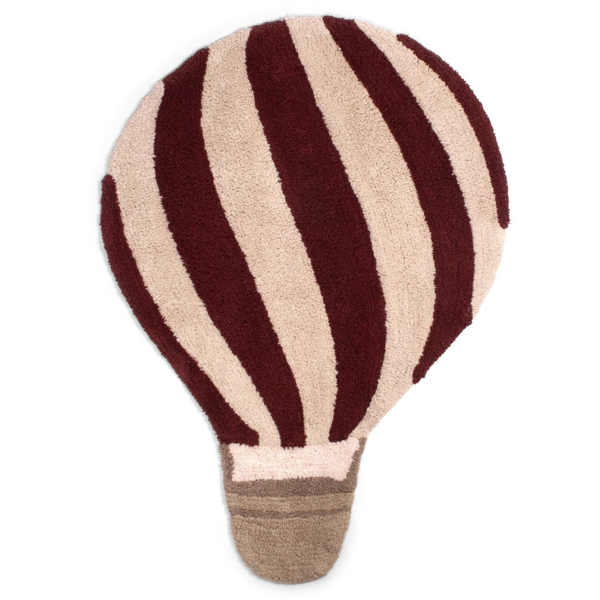FILIBABBA Deeply Red Tufted Rug Air Balloon