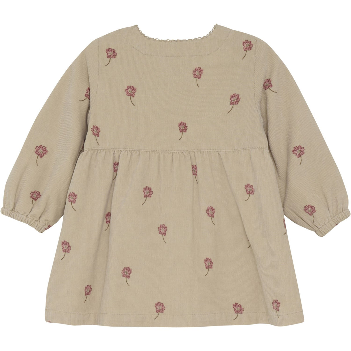 Minymo Oxford Tan Kjole Corduroy W. Lining