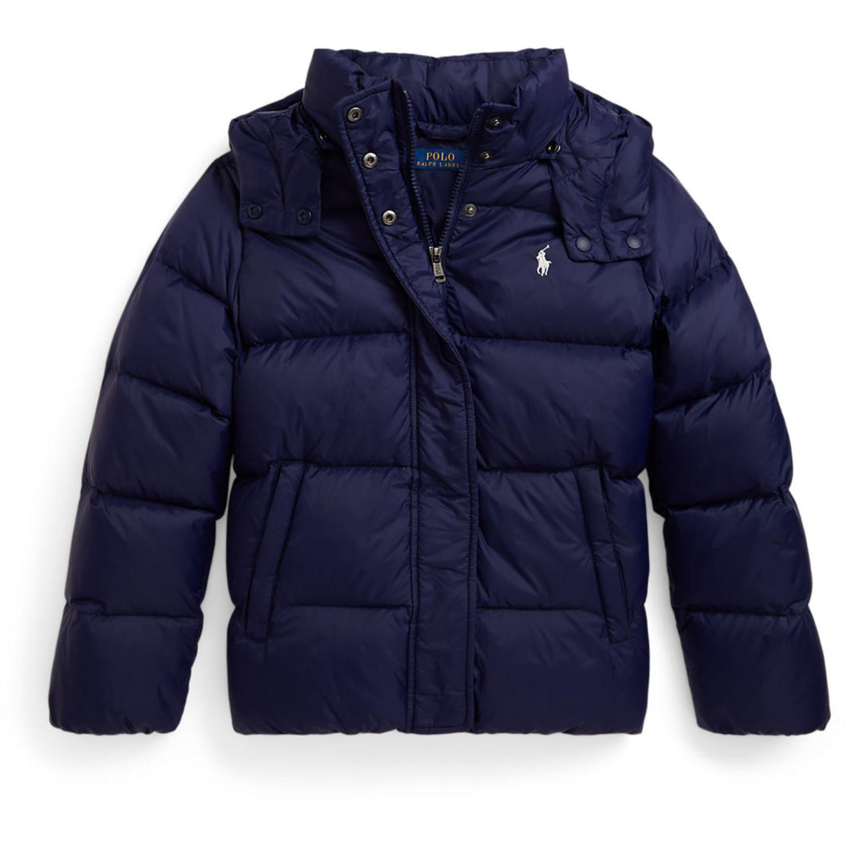 Polo Ralph Lauren Newport Navy W White Pp Girl Bomber Jakke