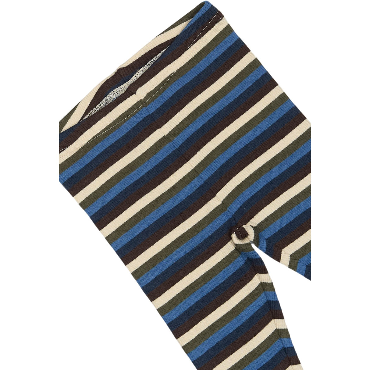 Petit Piao True Navy Multistripe Legging Modal Multi Striped