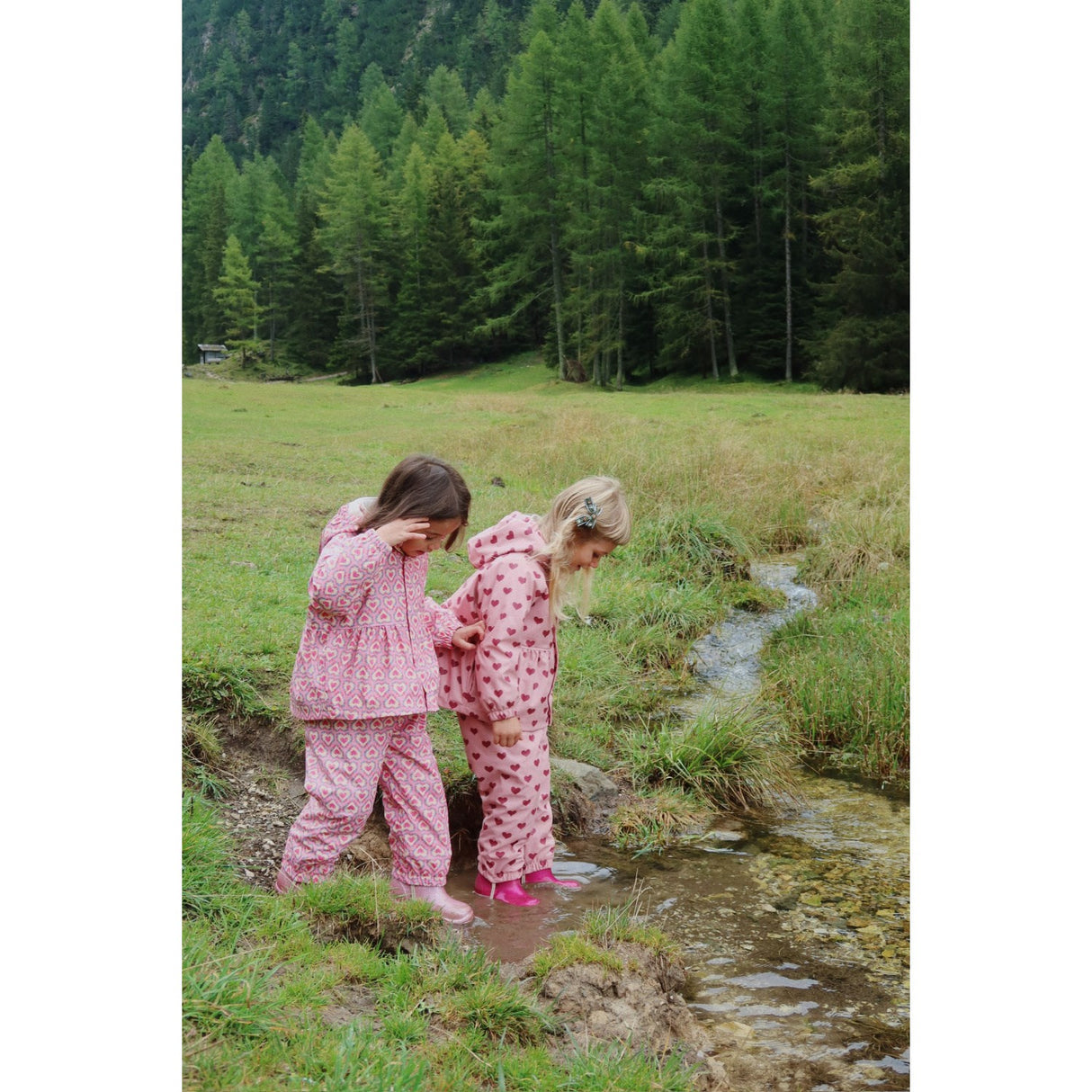 Konges Sløjd Felice Rose Rainy Palme Sett Girl