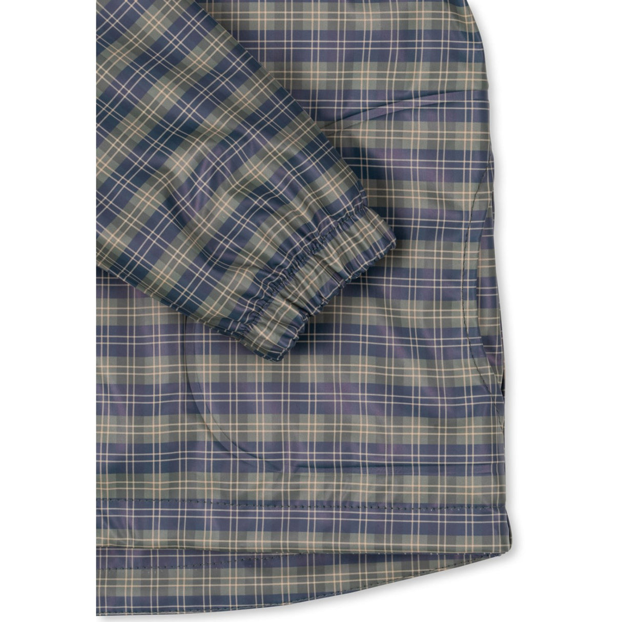 Konges Sløjd Laurel Blue Check Rainy Palme Sett