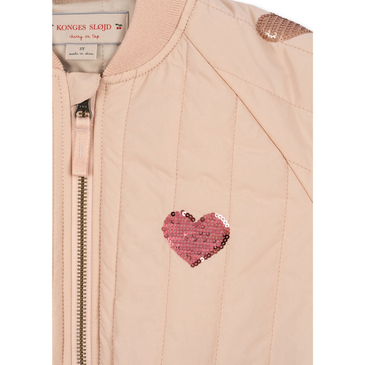 Konges Sløjd Cameo Rose Juno Paljet Bomber Jakke