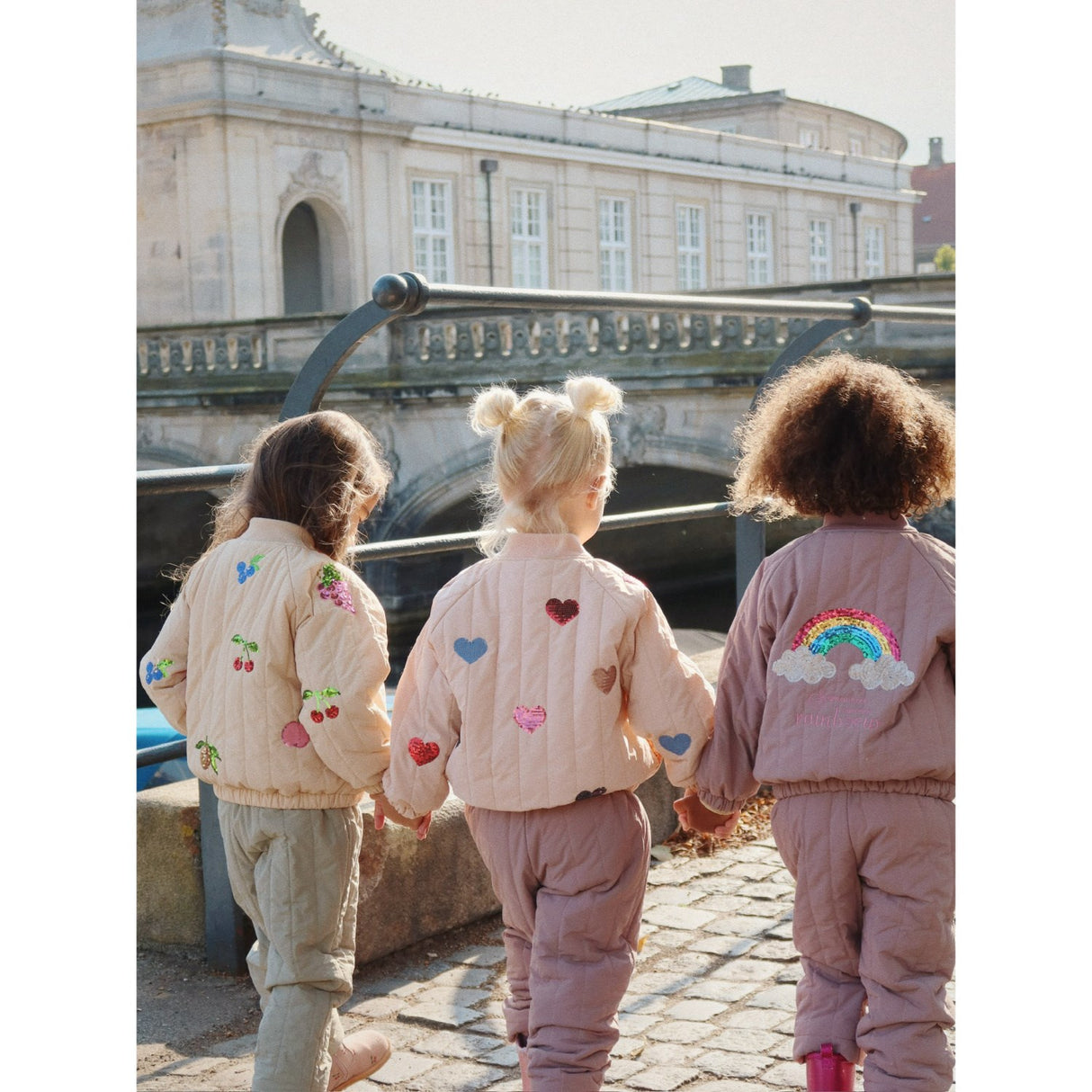 Konges Sløjd Cameo Rose Juno Paljet Bomber Jakke