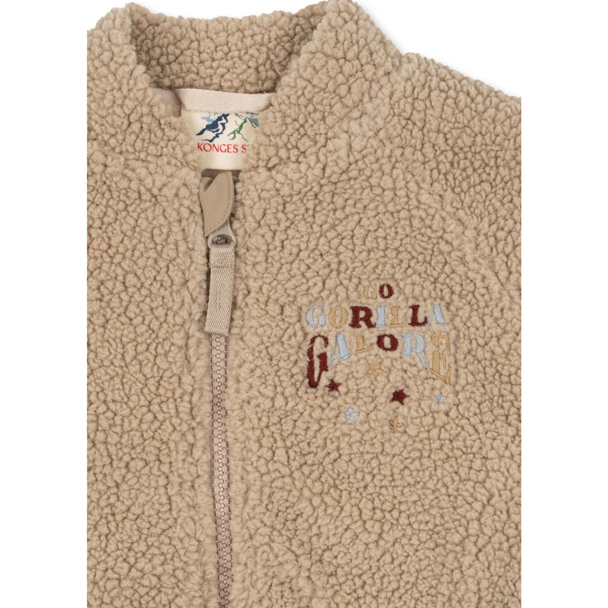 Konges Sløjd Oxford Tan Jazz Teddybjørn Bomber Jakke Grs
