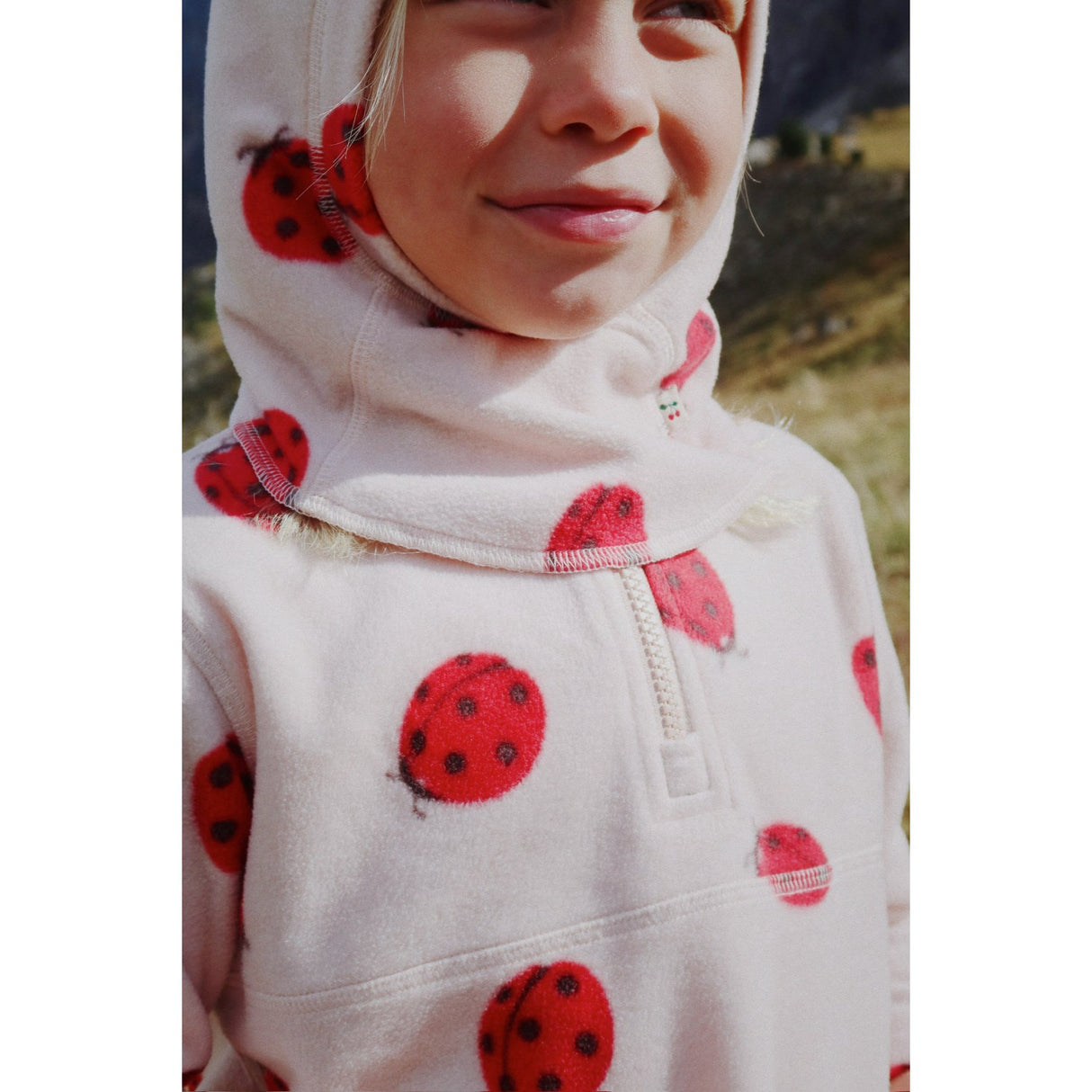 Konges Sløjd Ladybug Tavi Fleece Elefantlue Grs