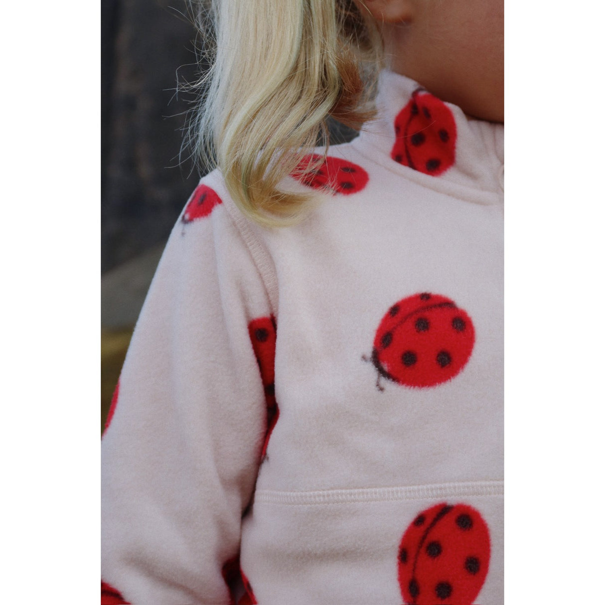 Konges Sløjd Ladybug Tavi Fleece Collegegenser Grs