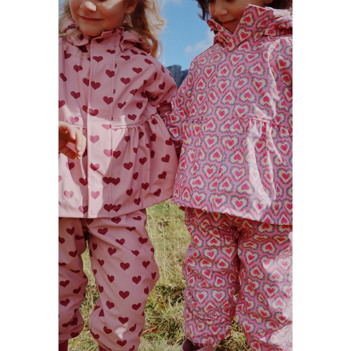 Konges Sløjd Amour Pink Rainy Palme Sett Girl