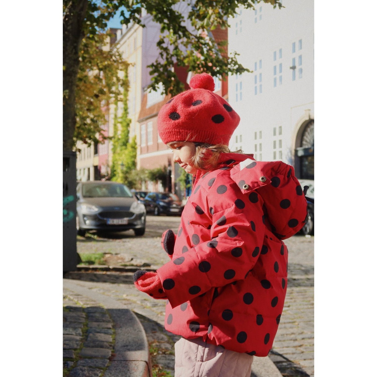 Konges Sløjd Barbados Cherry Ladybug Beret