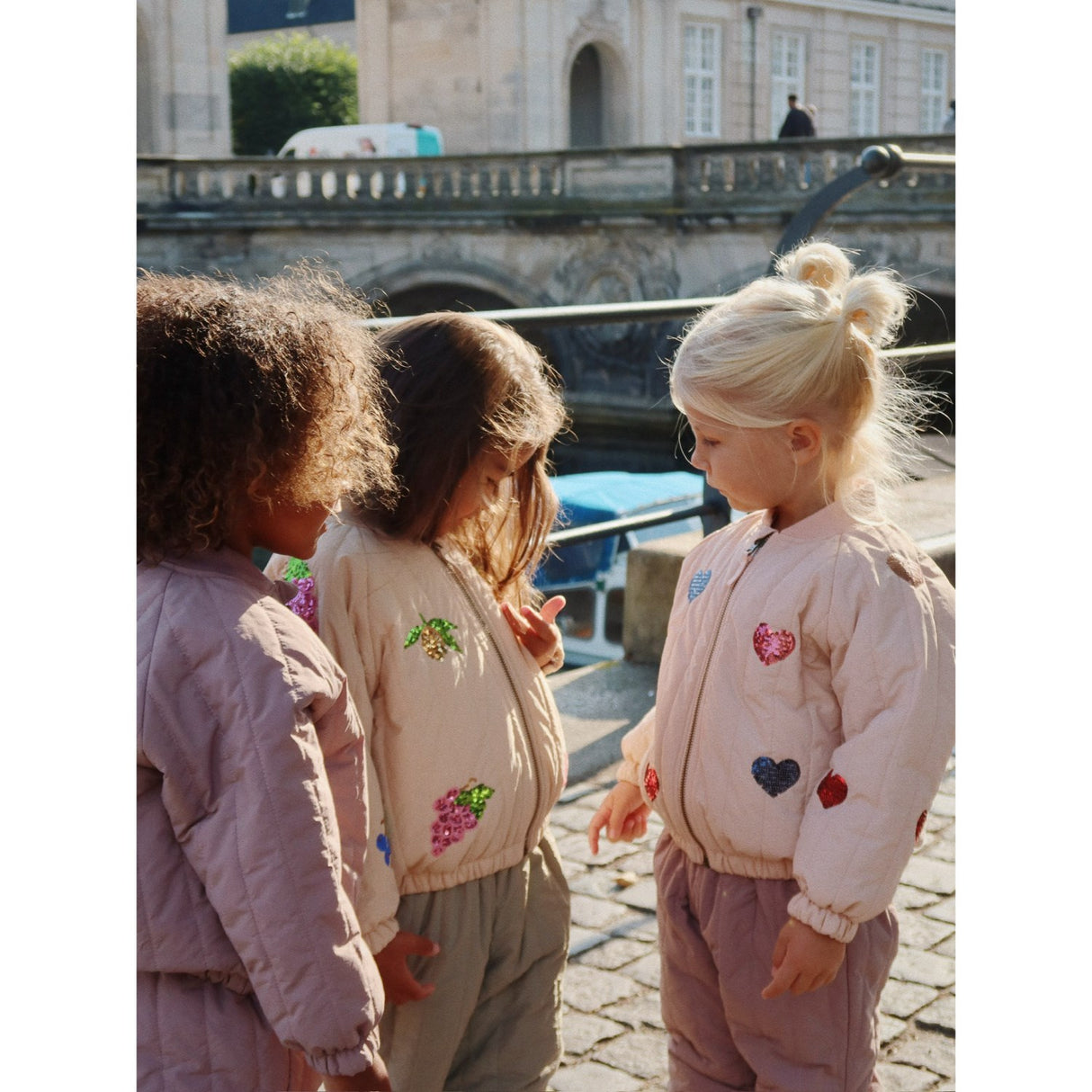 Konges Sløjd Twilight Mauve Juno Paljet Bomber Jakke