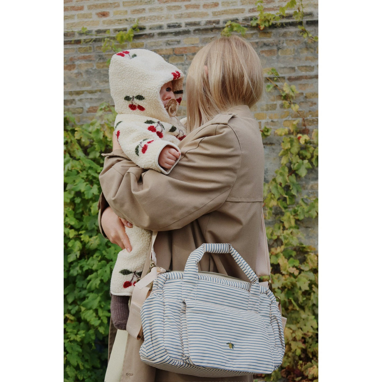 Konges Sløjd Ma Grande Cerise Jody Teddybjørn Onesie Grs