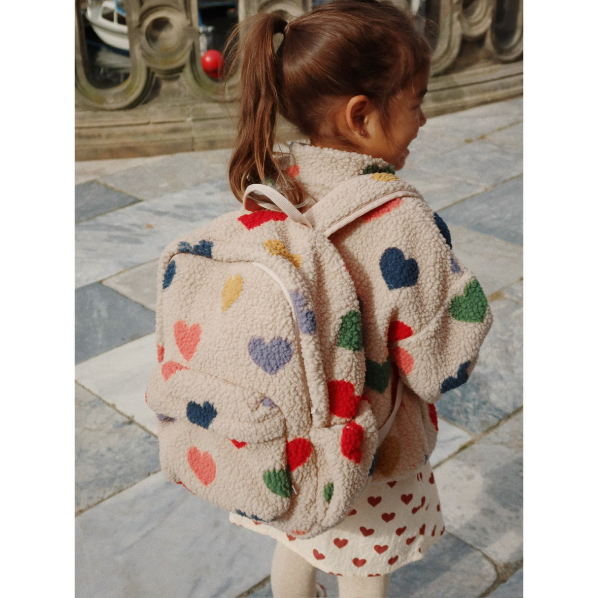 Konges Sløjd Bon Coeur Coloré Jody Teddybjørn Jakke Grs