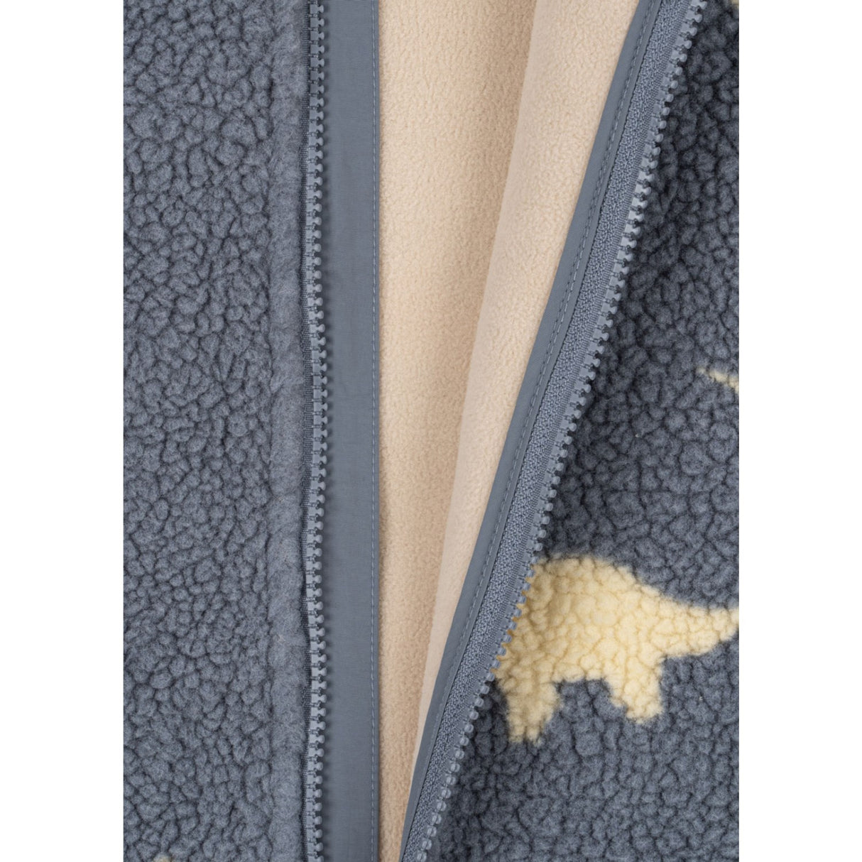 Konges Sløjd Dino Mist Jody Teddybjørn Jakke Grs