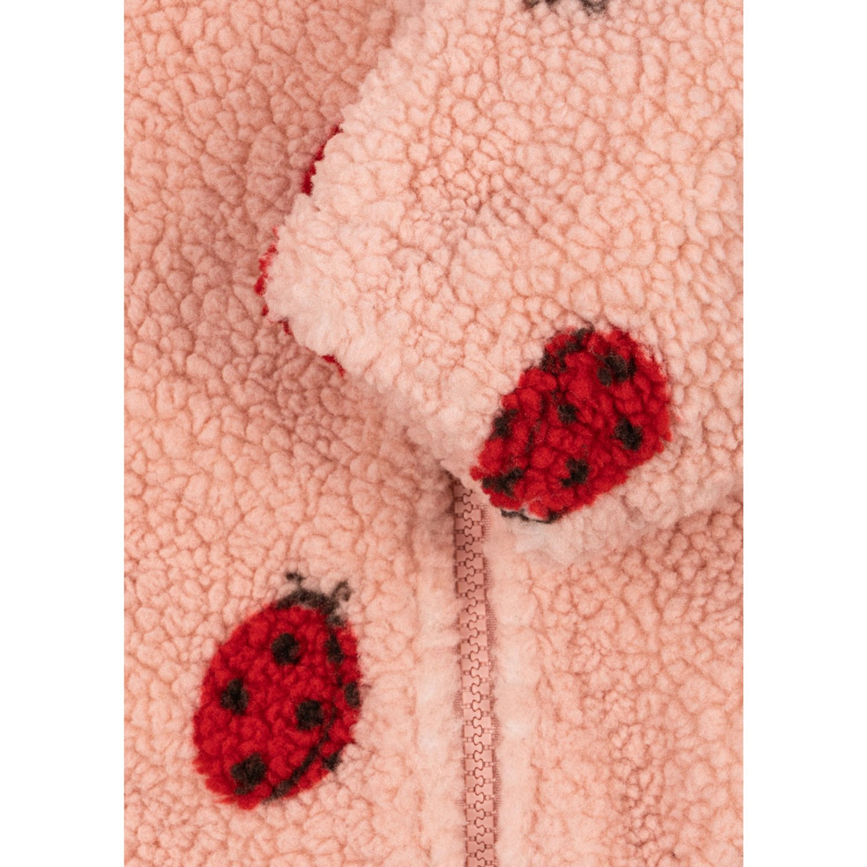Konges Sløjd Ladybug Pink Jody Teddybjørn Jakke Grs