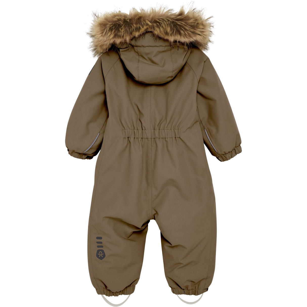 Color Kids Fossil Baby Coverall W. Fake Pels